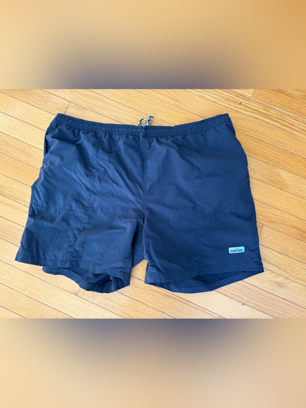 Orvis Navy Elastic Waist Swim Shorts XXL